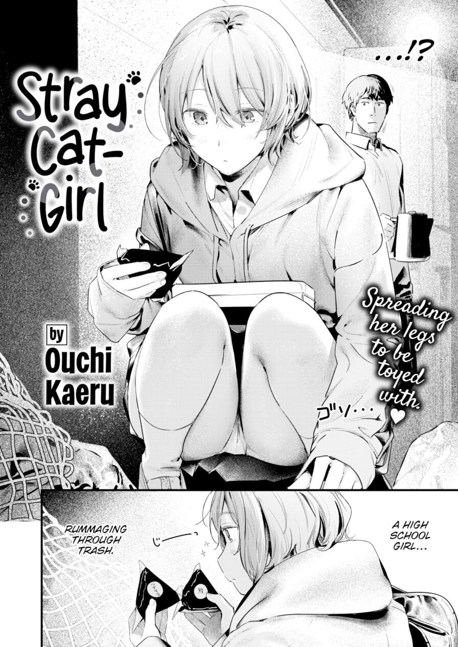 [Ouchi Kaeru] Stray Cat-Girl (Comic Kairakuten 2025-03)