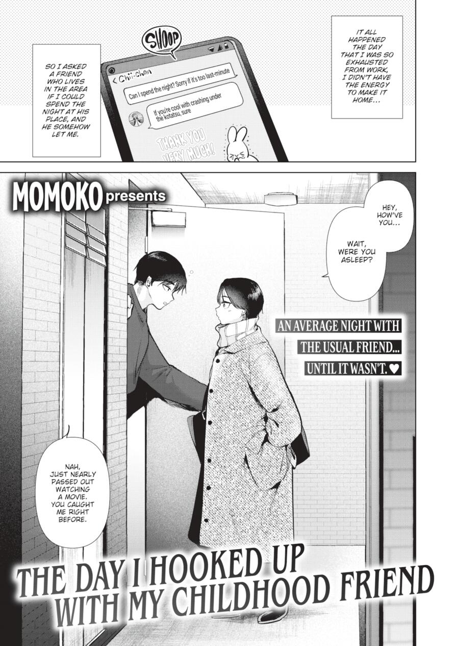 [Momoko] The Day I Hooked Up With My Childhood Friend (Comic Kairakuten 2025-04)
