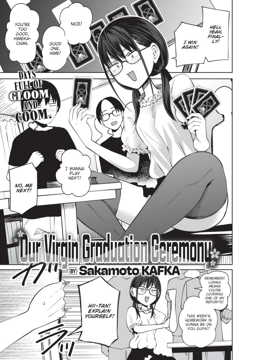 [Sakamoto KAFKA] Our Virgin Graduation Ceremony (Comic Kairakuten 2025-03)