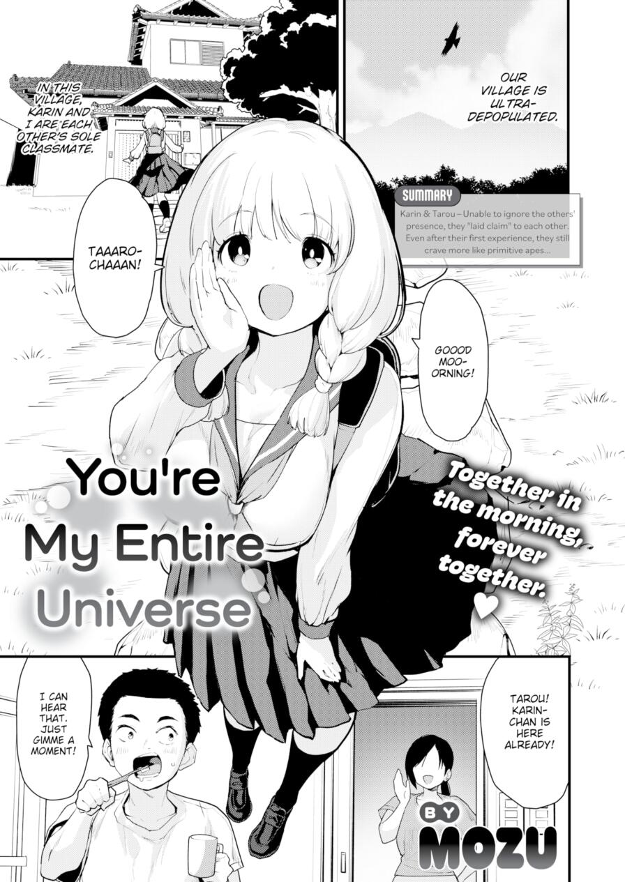 [Mozu] You're My Entire Universe (Comic Kairakuten BEAST 2025-07)