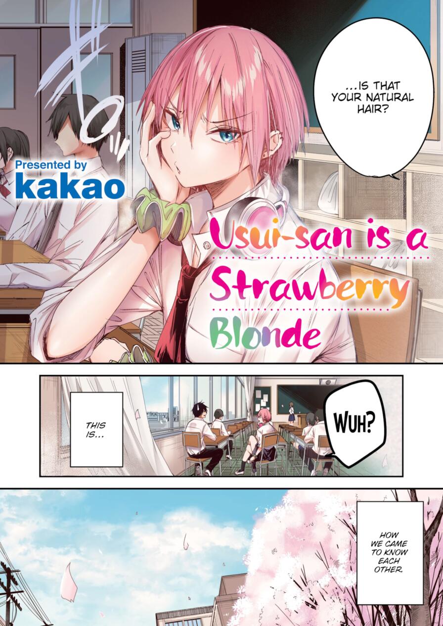 [kakao] Usui-san is a Strawberry Blonde (Color) (Comic Kairakuten BEAST 2025-06)