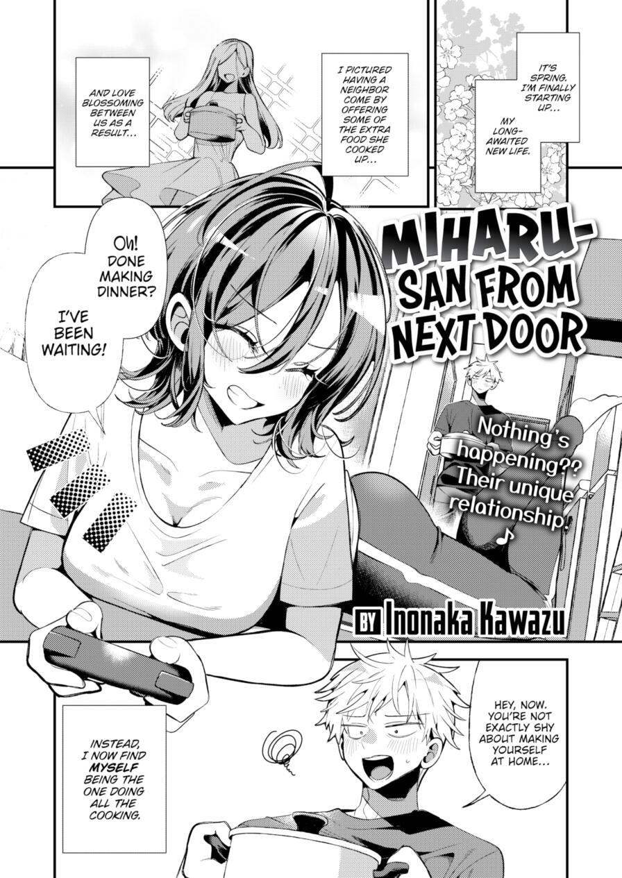 [Inonaka Kawazu] Miharu-san From Next Door (Comic Kairakuten BEAST 2025-07)