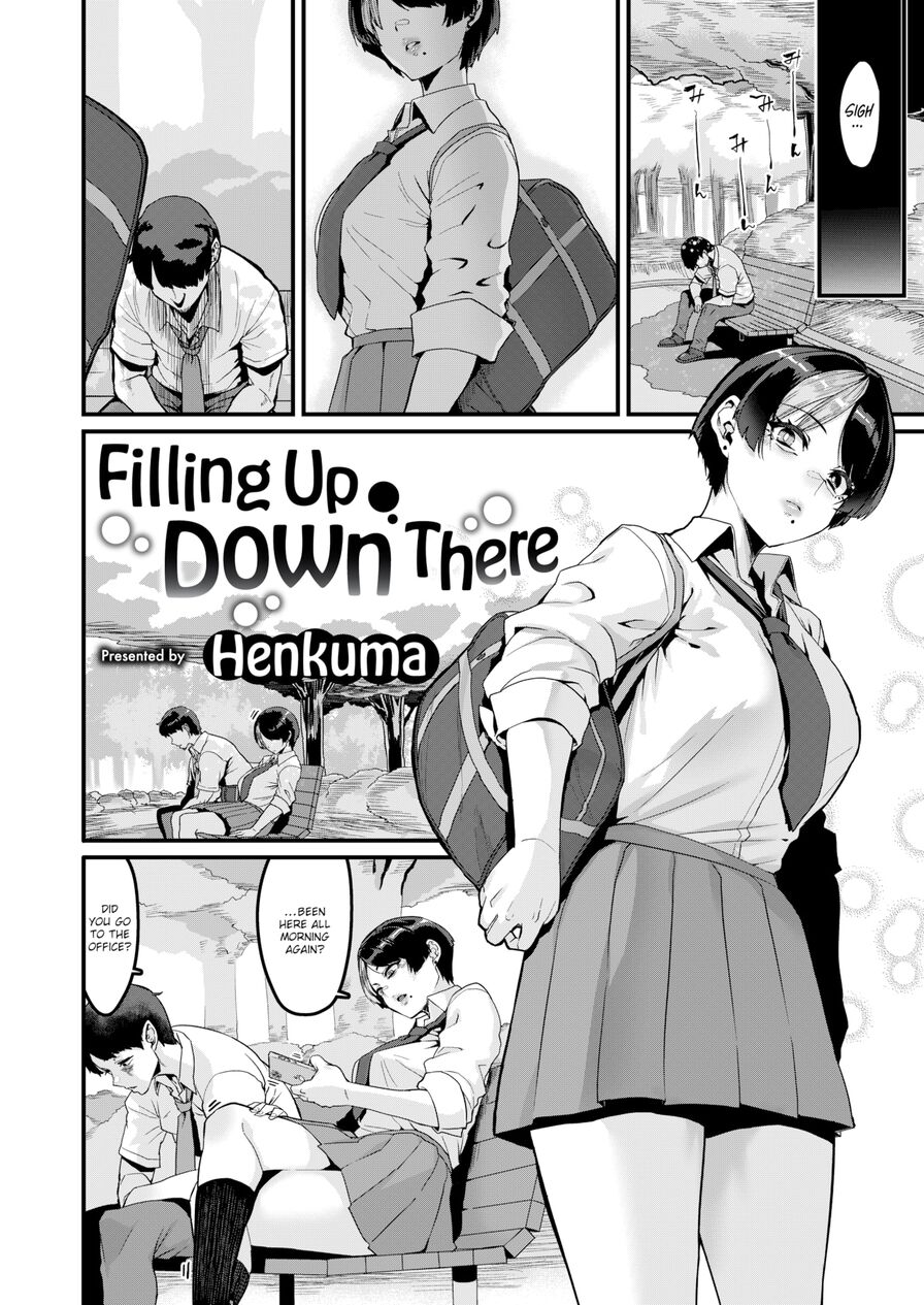[Henkuma] Filling Up Down There (Comic X-Eros #105)