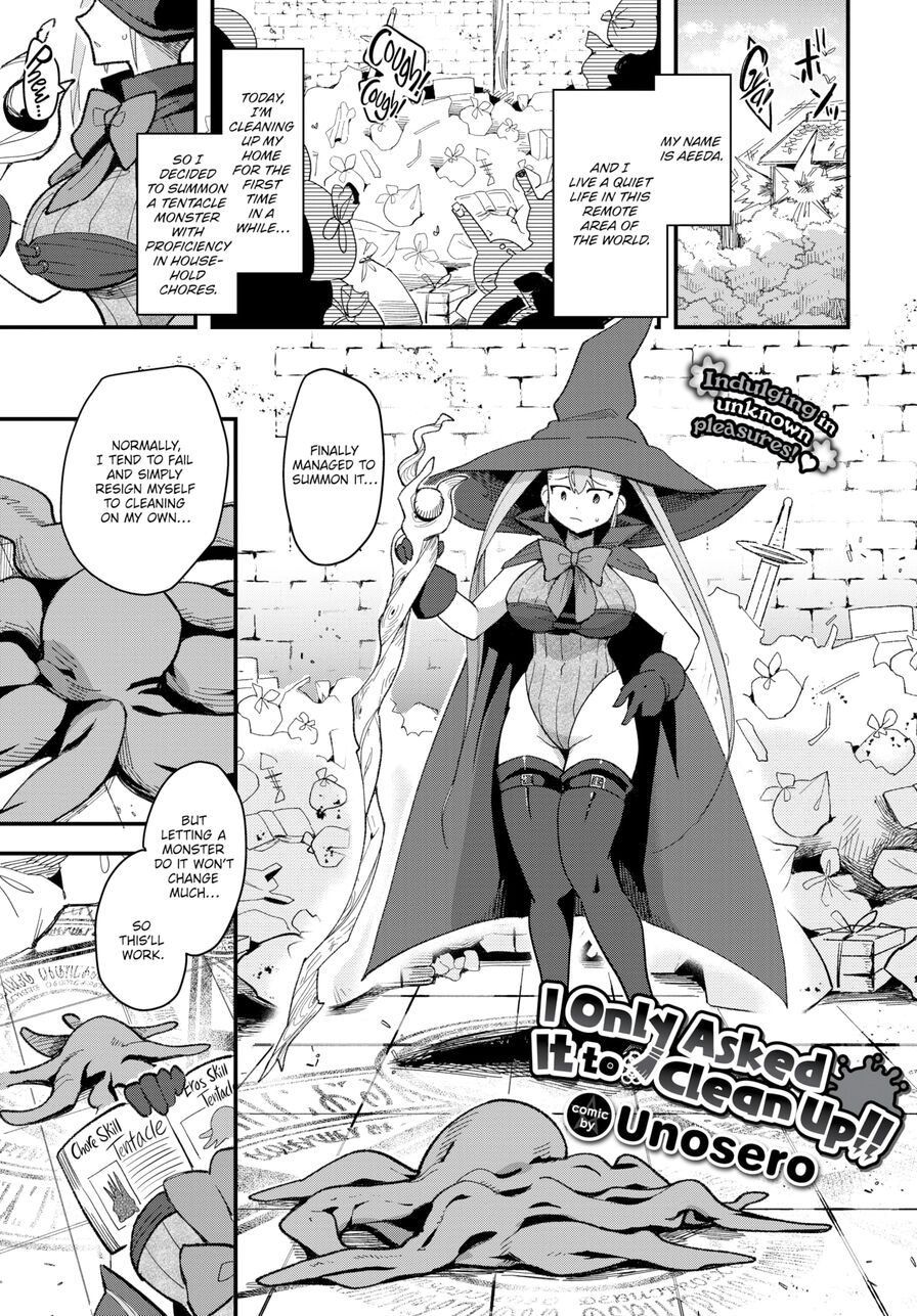 [Unosero] I Only Asked It to Clean Up!! (Comic Bavel 2024-03)