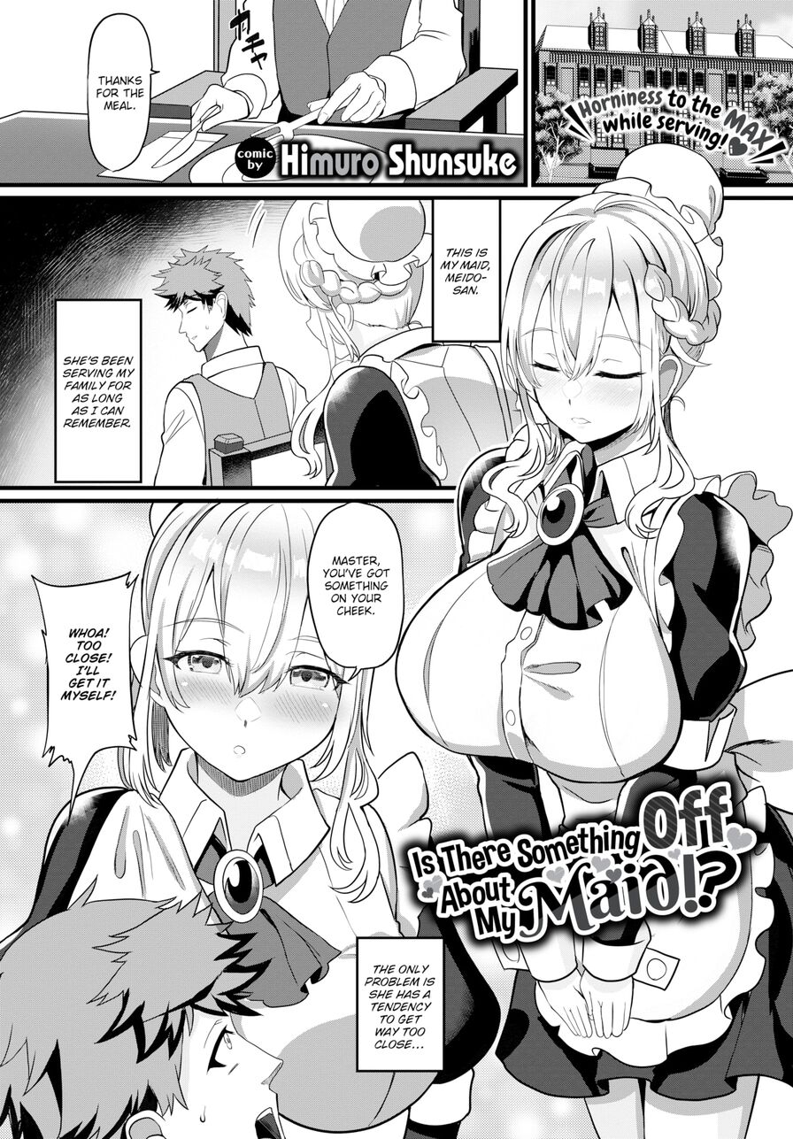[Himuro Shunsuke] Is There Something Off About My Maid!? (Comic Bavel 2024-05)