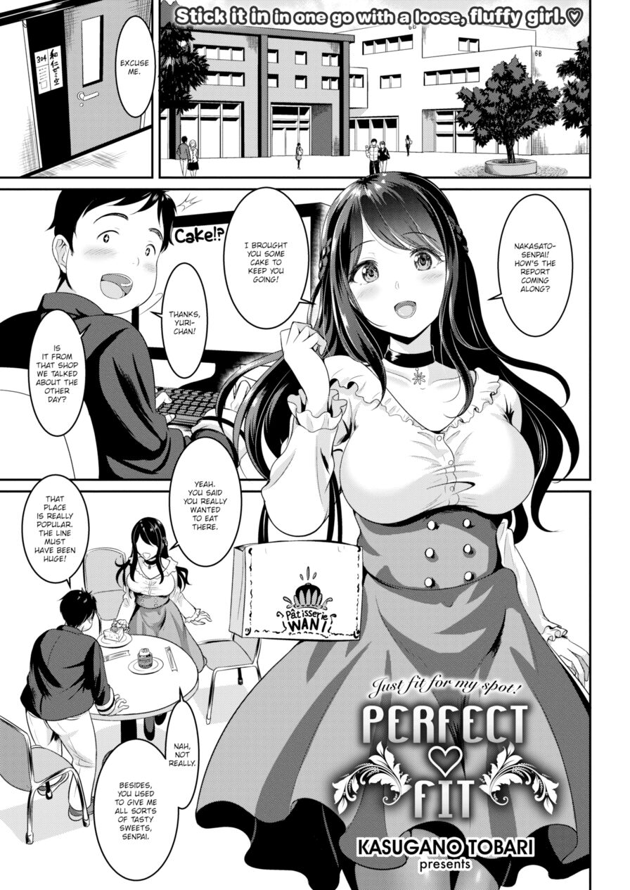 [Kasugano Tobari] Perfect ♥ Fit (Comic Shitsurakuten 2018-01)