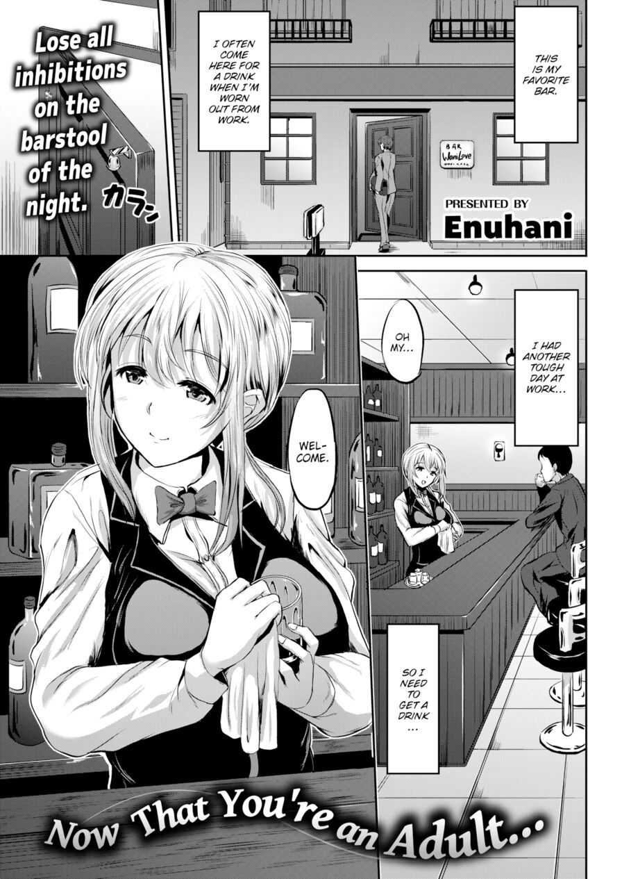 [Enuhani] Now That You're an Adult... (Comic Kairakuten BEAST 2018-02)