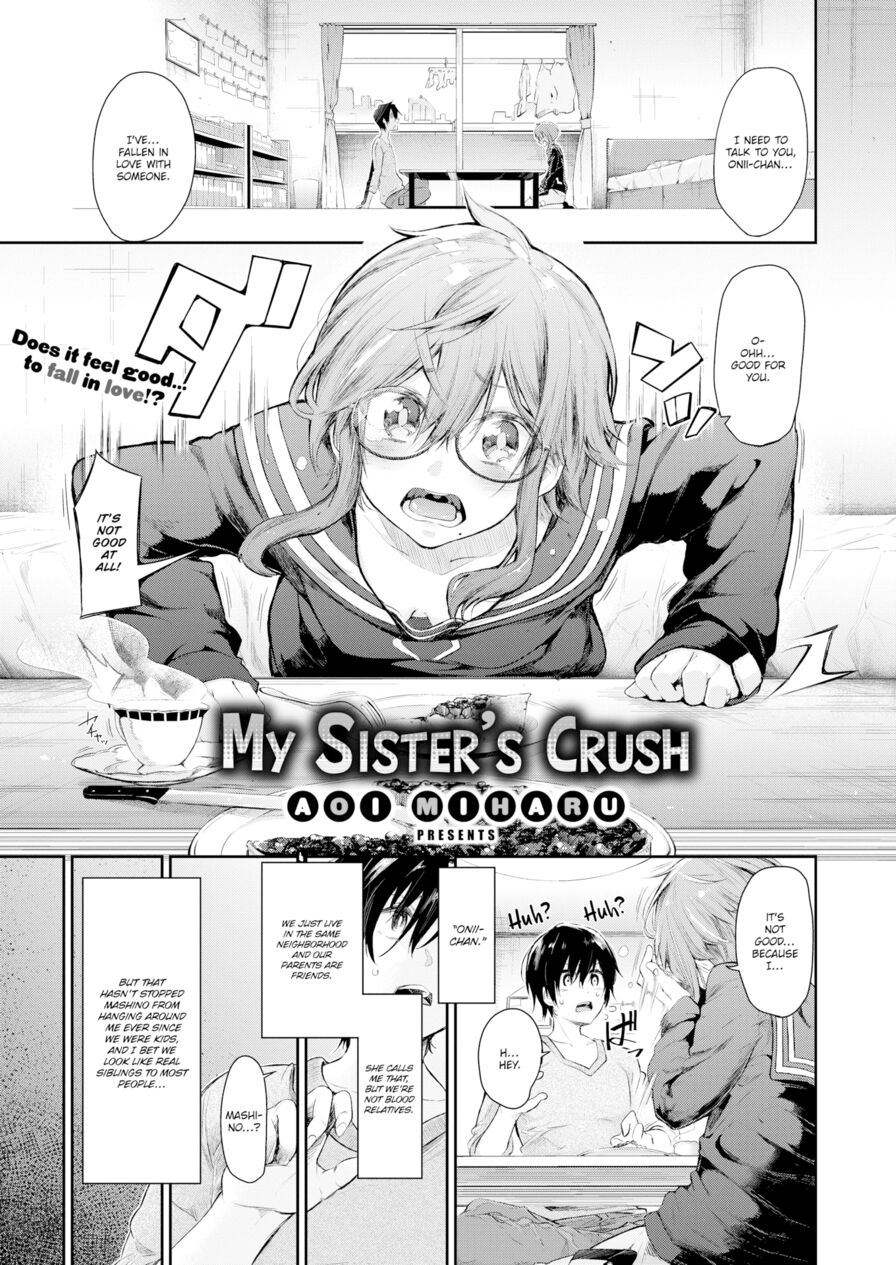 [Aoi Miharu] My Sister's Crush (Comic X-Eros #61)