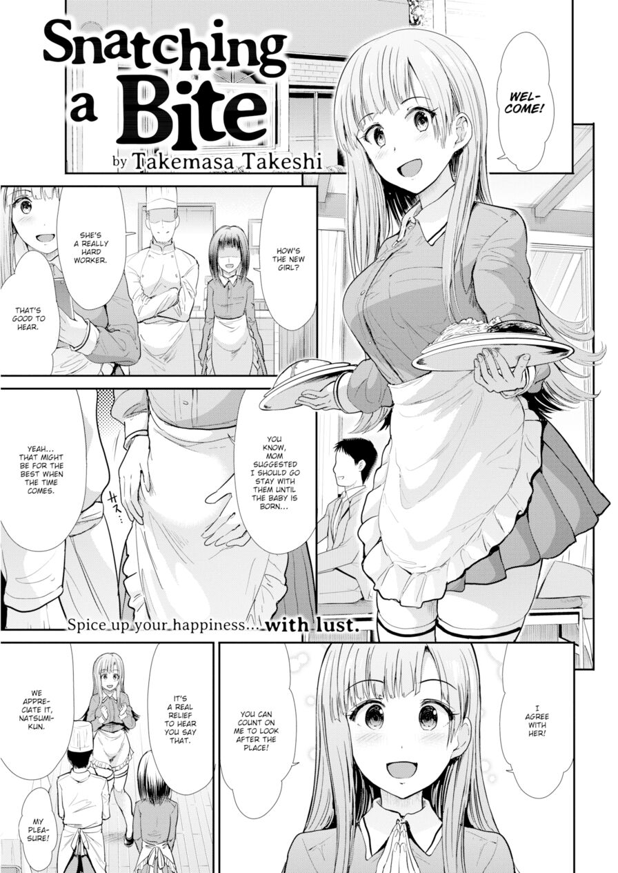 [Takemasa Takeshi] Snatching a Bite (Comic Kairakuten BEAST 2018-03)