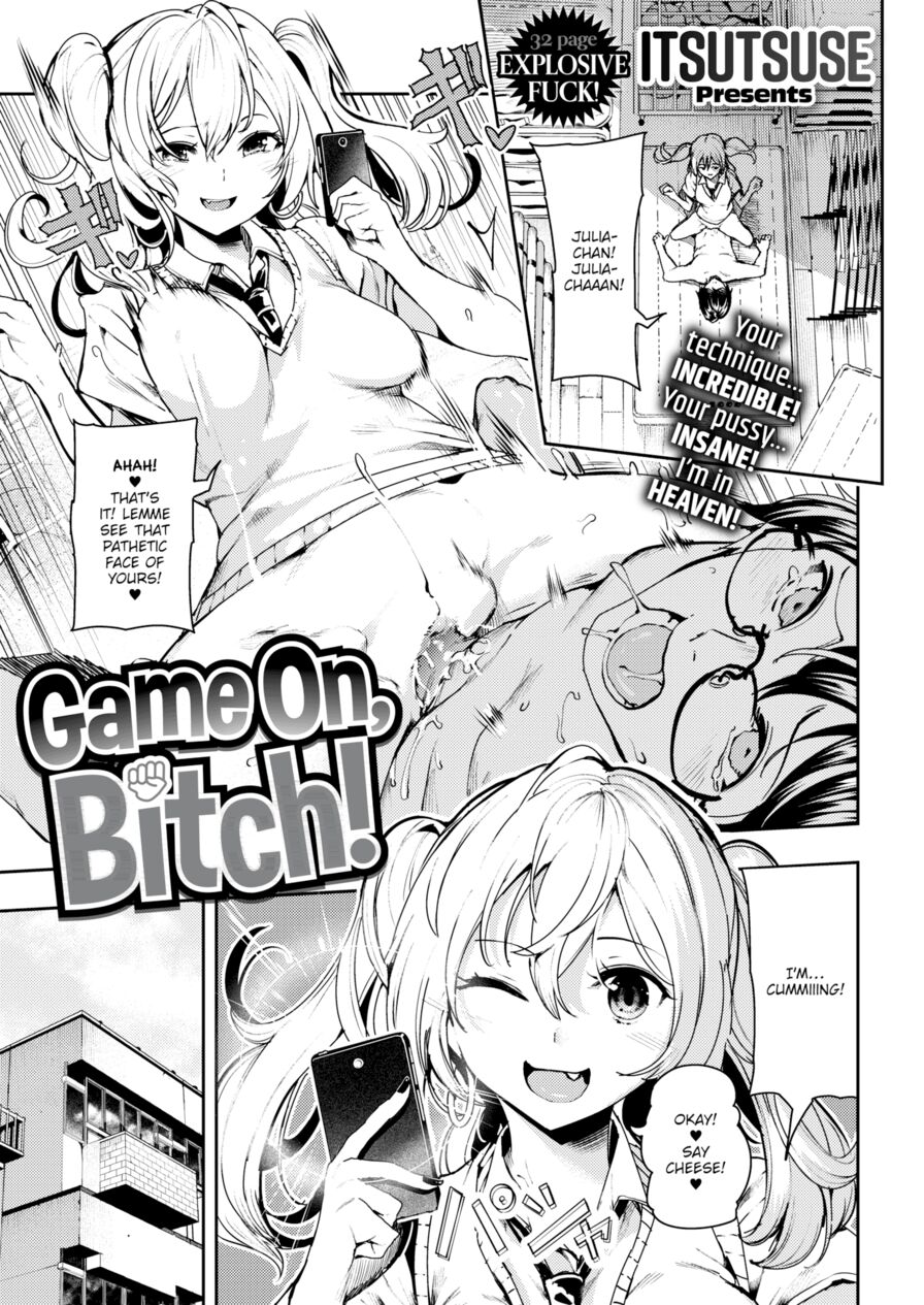 [Itsutsuse] Game on, Bitch! (Comic X-Eros #66)
