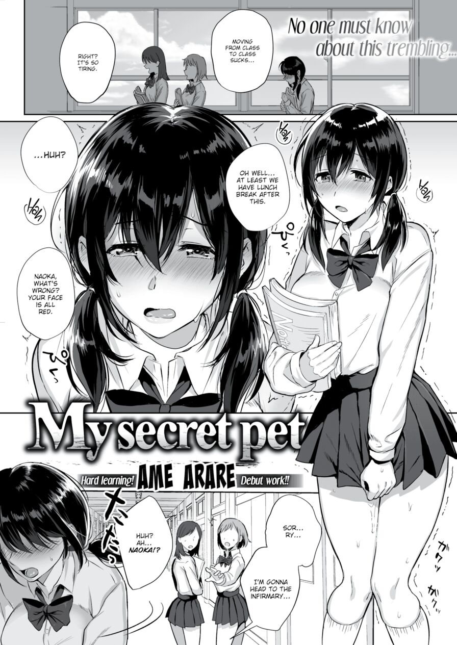 [Ame Arare] My Secret Pet (Comic Shitsurakuten 2018-07)