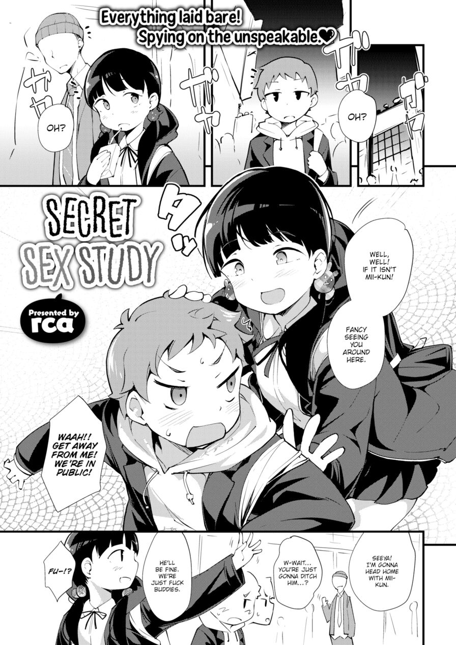 [rca] Secret Sex Study (Comic Kairakuten BEAST 2018-10)