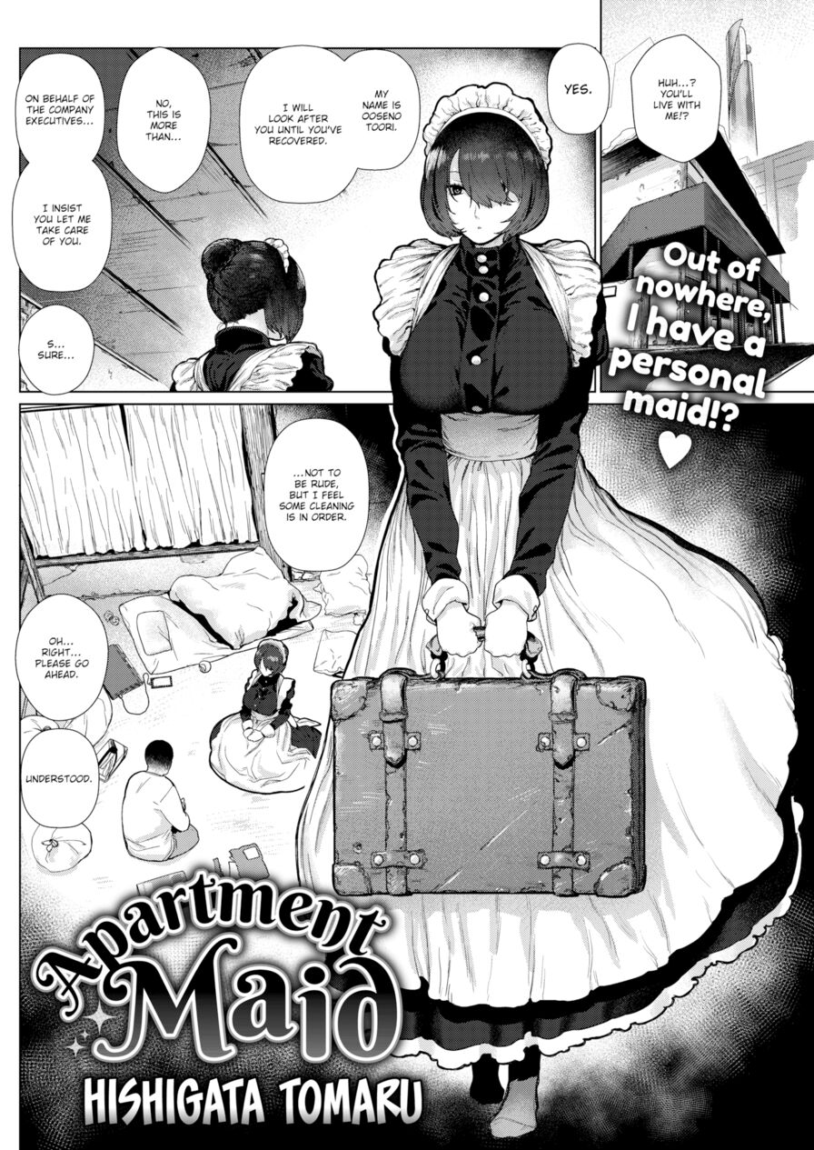[Hishigata Tomaru] Apartment Maid (Comic Kairakuten 2019-01)