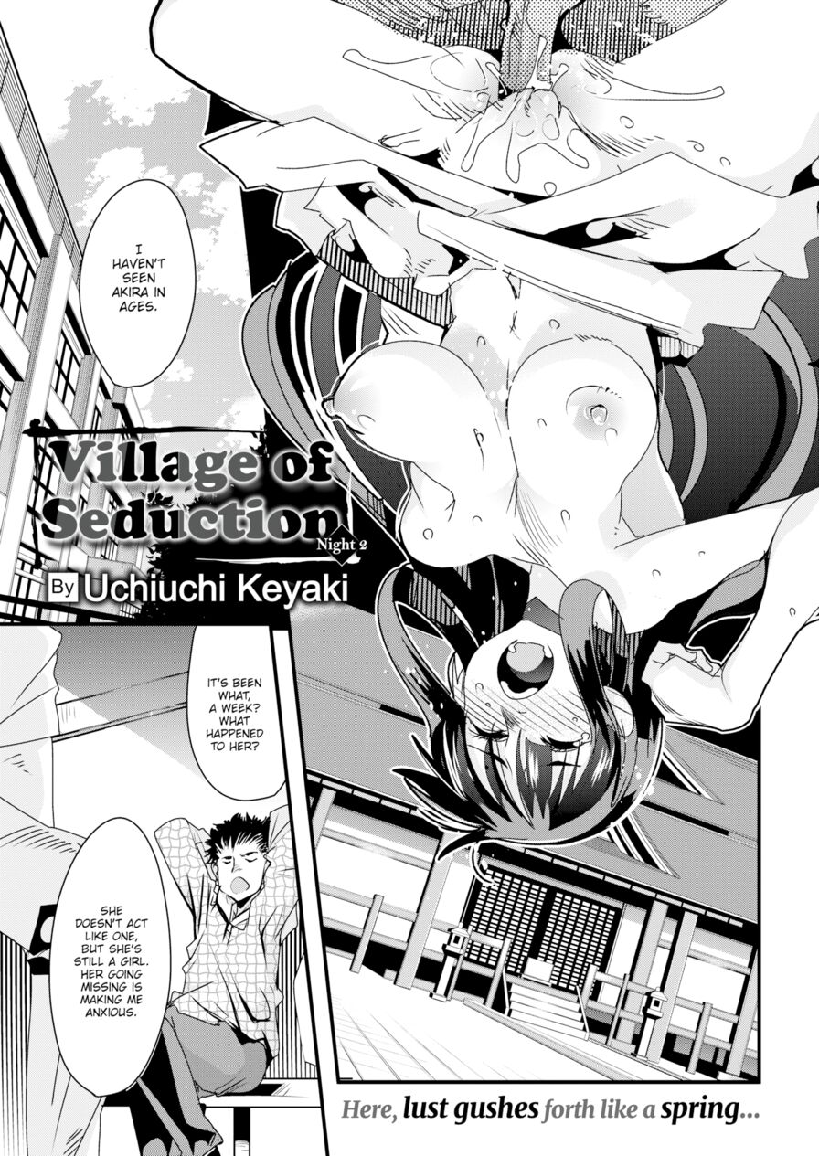 [Uchiuchi Keyaki] Village of Seduction - Night 2 (Comic Kairakuten BEAST 2018-12)