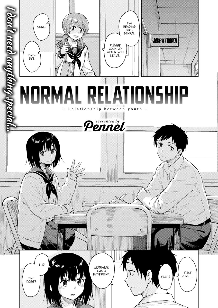 [Pennel] Normal Relationship (Comic Kairakuten BEAST 2020-01)