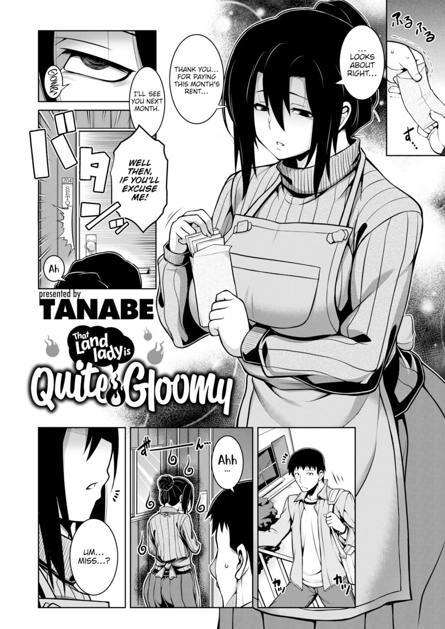 [TANABE] That Landlady is Quite Gloomy (Comic Shitsurakuten 2020-02)