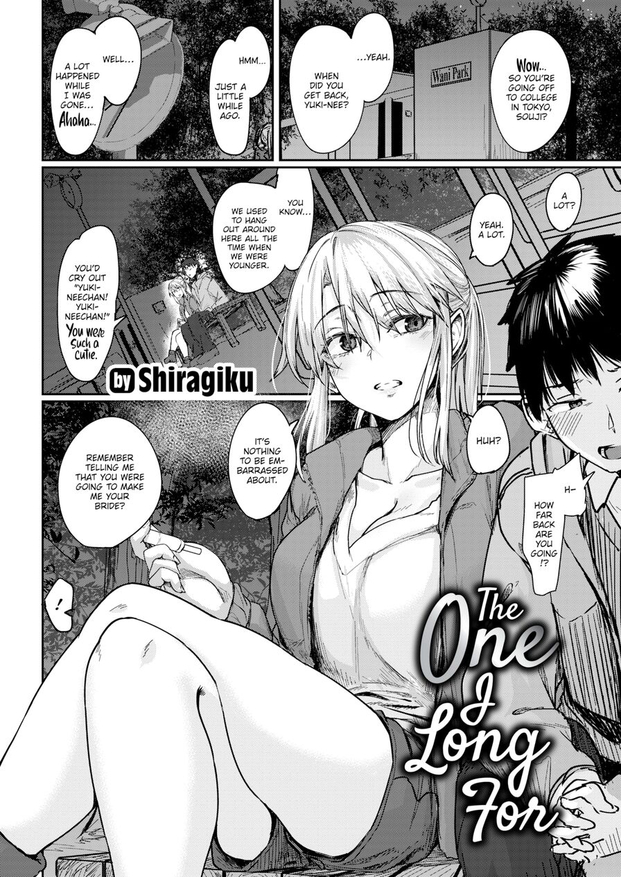 [Shiragiku] The One I Long For (Comic Kairakuten 2021-01)