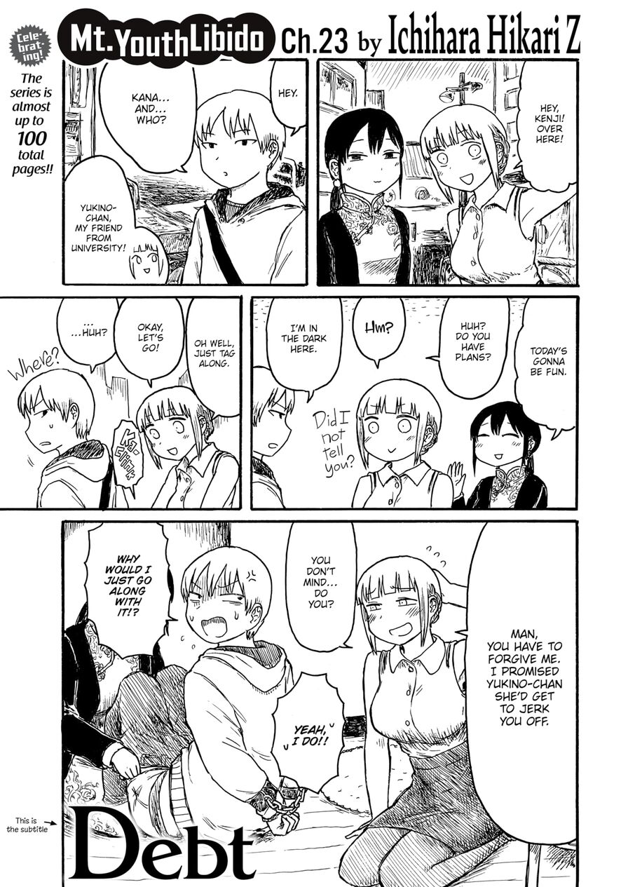 [Ichihara Hikari Z] Mt. Youth Libido ~Debt~ (Comic Kairakuten 2021-04)