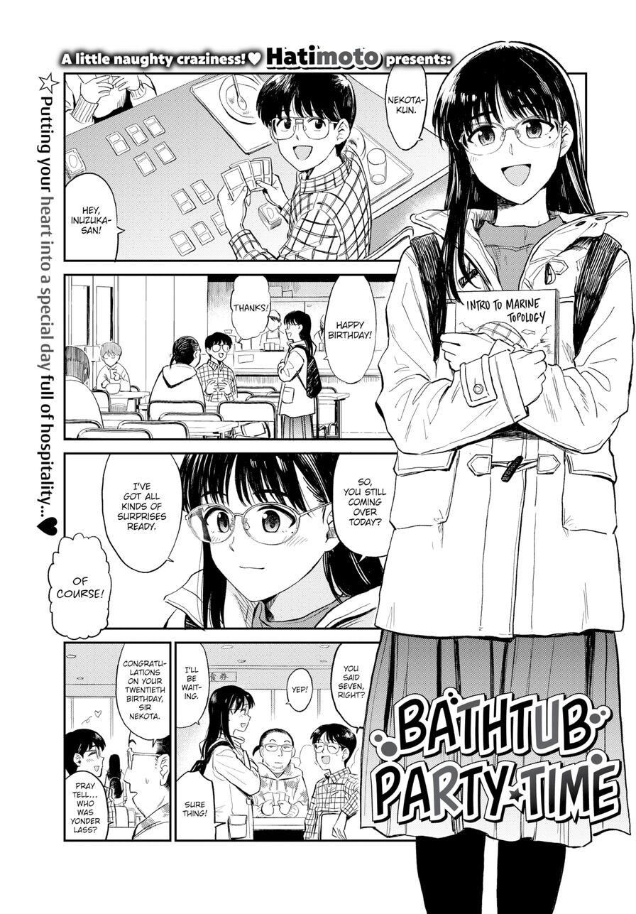 [Hatimoto] Bathtub Party Time (Comic Bavel 2021-06)