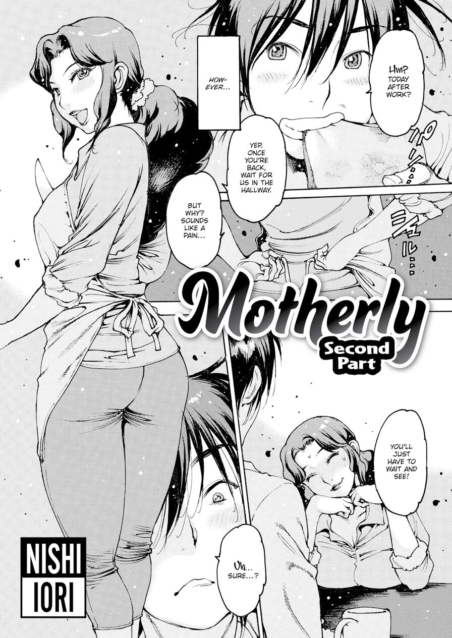 [Nishi Iori] Motherly - Second Part (Comic Shitsurakuten 2021-03)