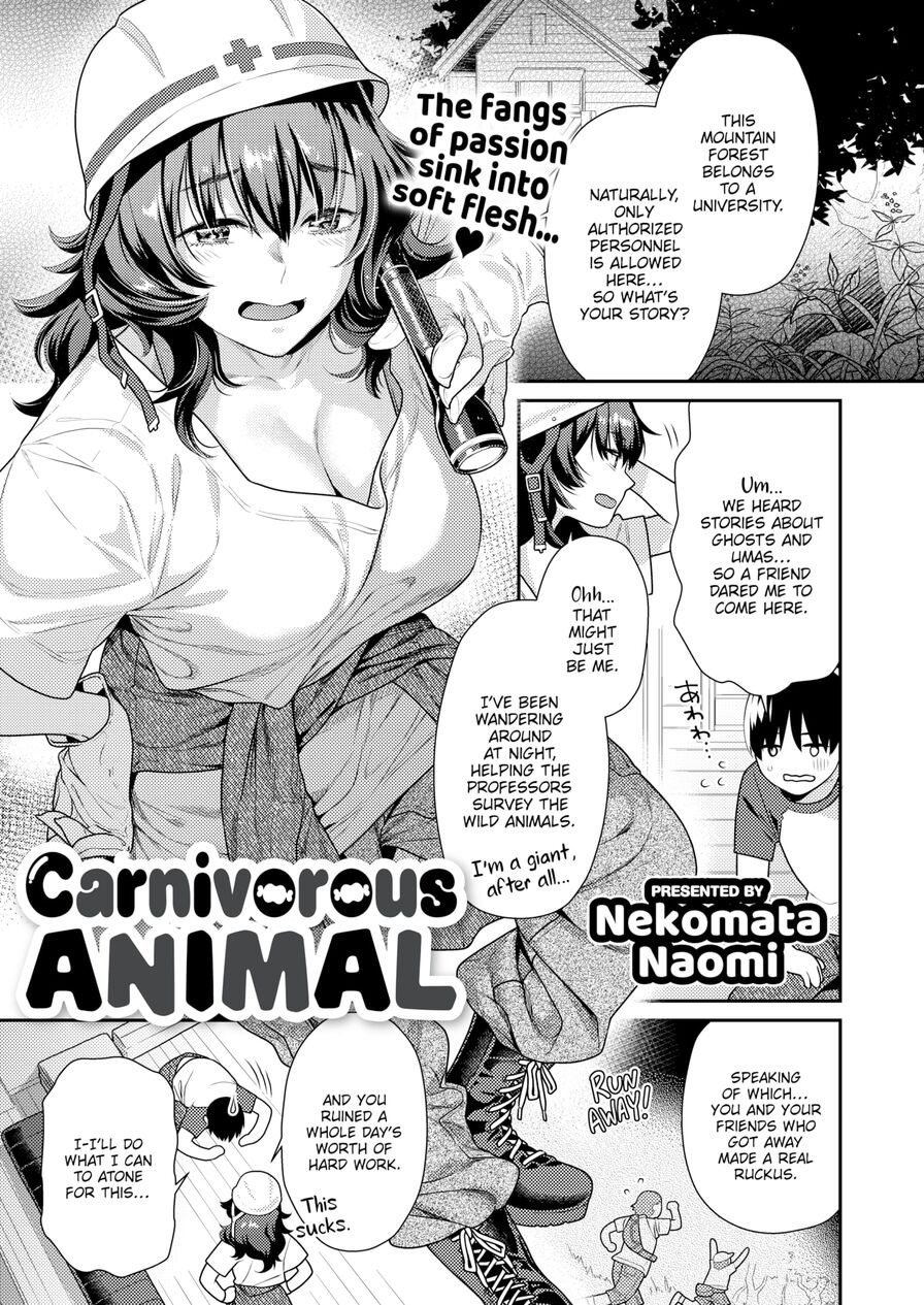 [Nekomata Naomi] Carnivorous Animal (Comic Kairakuten BEAST 2021-06)