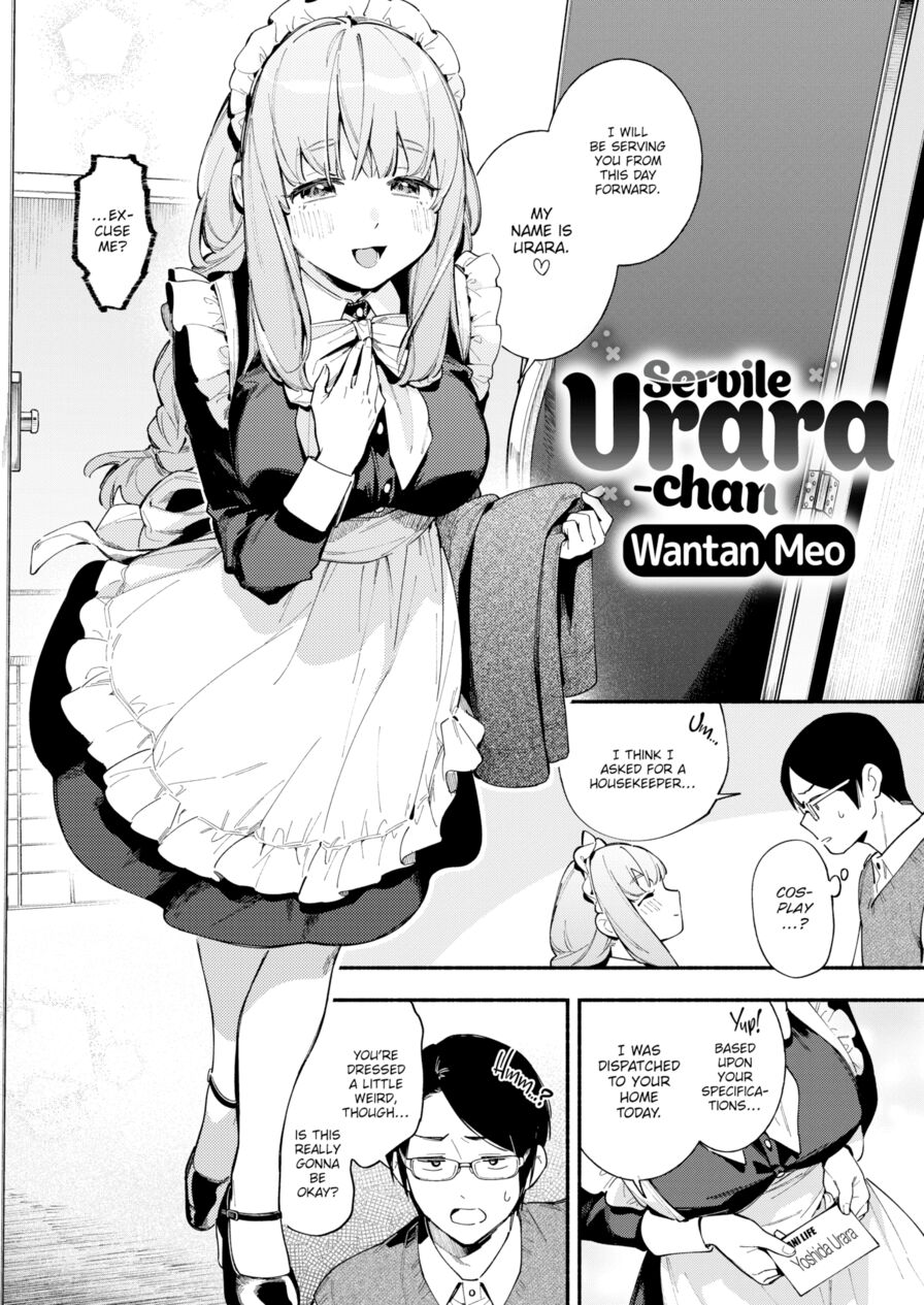 [Wantan Meo] Servile Urara-chan (Comic Kairakuten 2022-04)