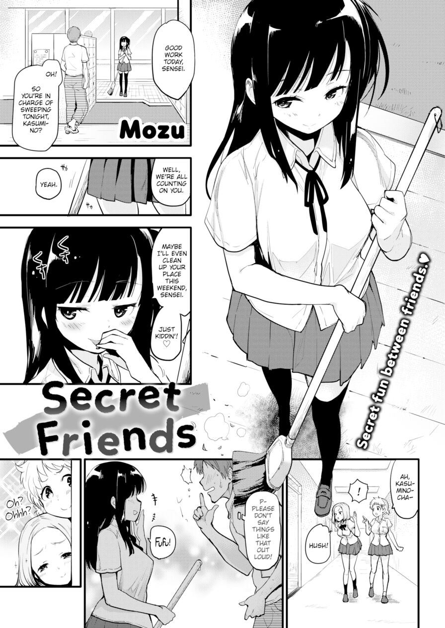 [Mozu] Secret Friends (Comic Kairakuten 2016-11)
