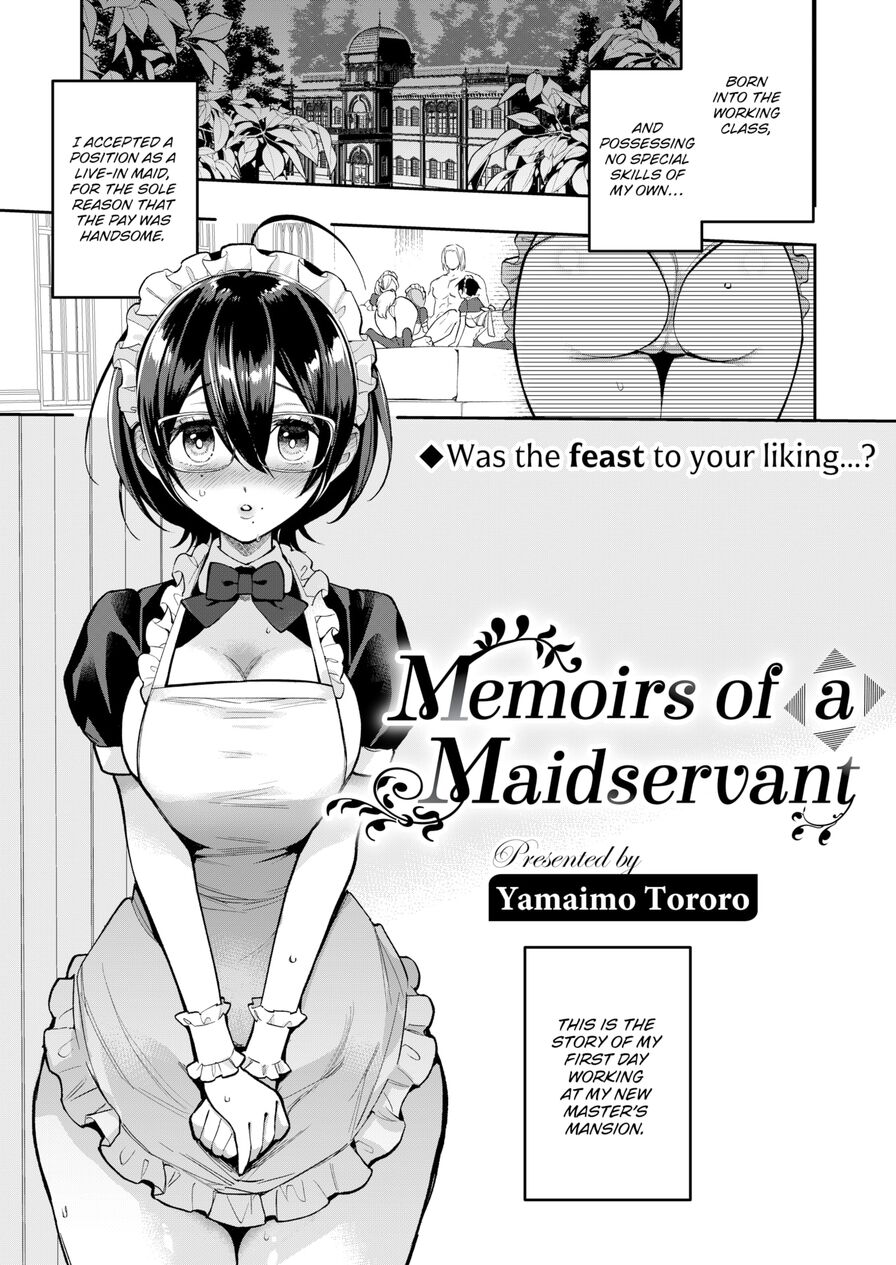 [Yamaimo Tororo] Memoirs of a Maidservant (Comic Kairakuten BEAST 2023-01)