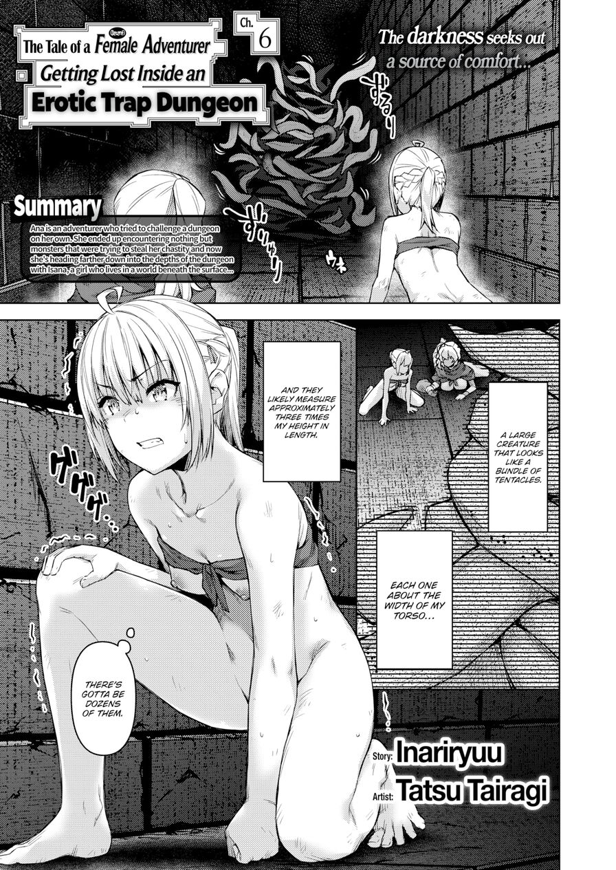 [Tatsu Tairagi] The Tale of a (Decent) Female Adventurer Getting Lost Inside an Erotic Trap Dungeon Ch.6 (Isekairakuten Vol.15)
