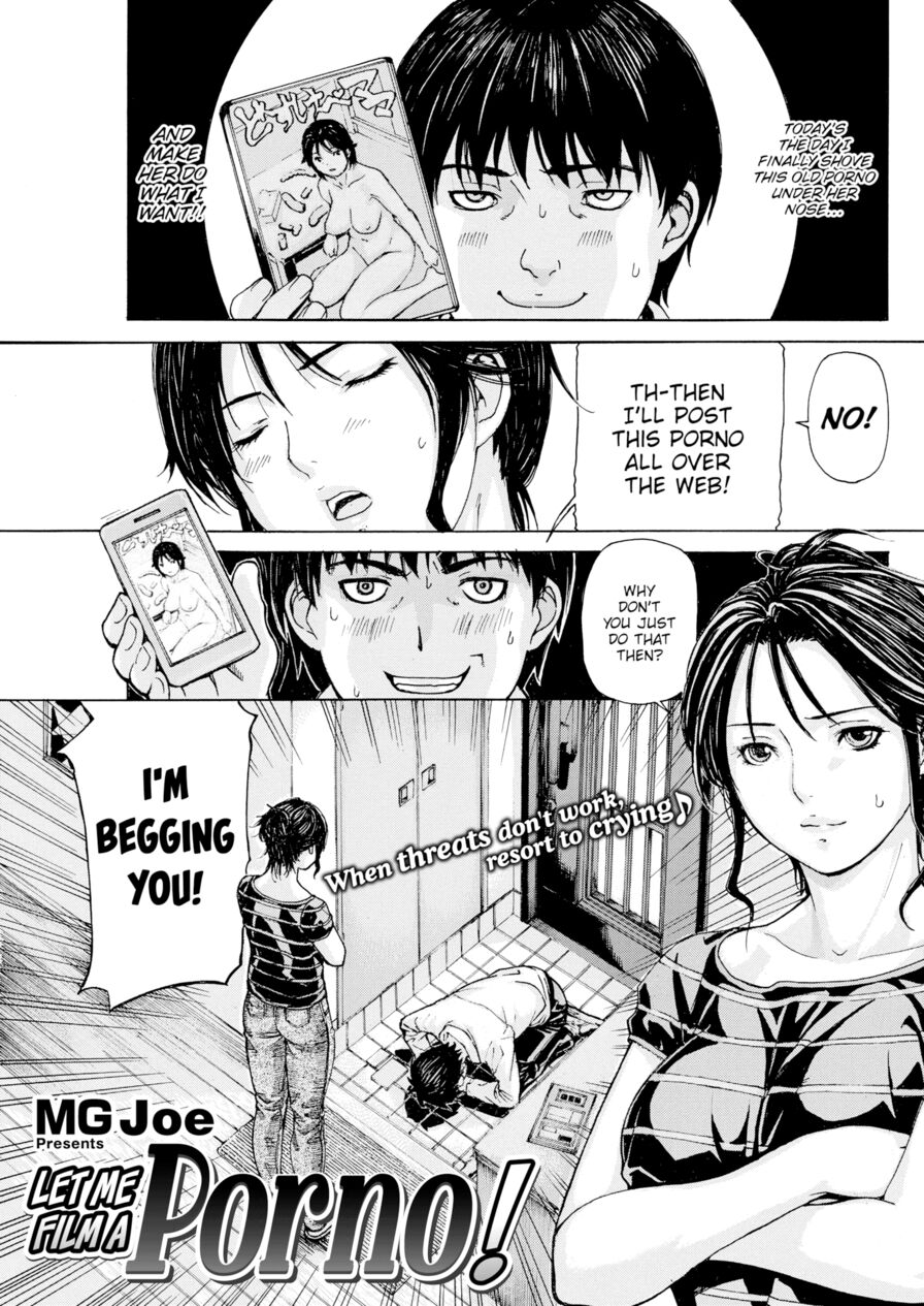 [MG Joe] Let Me Film a Porno! (Comic Kairakuten 2015-08)